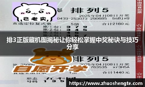 排3正版藏机图揭秘让你轻松掌握中奖秘诀与技巧分享